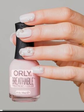 🆕 ORLY Breathable Nail Polish - Soft Pale Pink -  "Pamper Me"